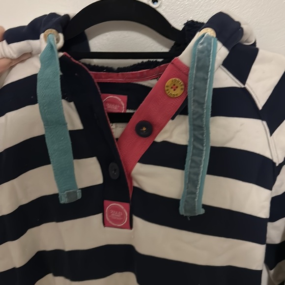 Women’s Joules Sweatshirt - Size Small, Navy & White Stripe - Picture 4 of 6